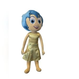 Disney Store Pixar Inside Out JOY 15" Plush Doll GUC - SEE DESCRIPTION